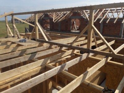 Casa pe structura de lemn